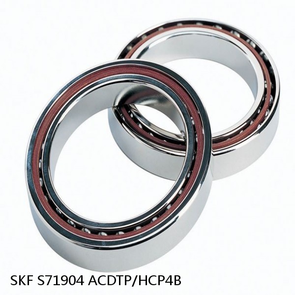S71904 ACDTP/HCP4B SKF High Speed Angular Contact Ball Bearings