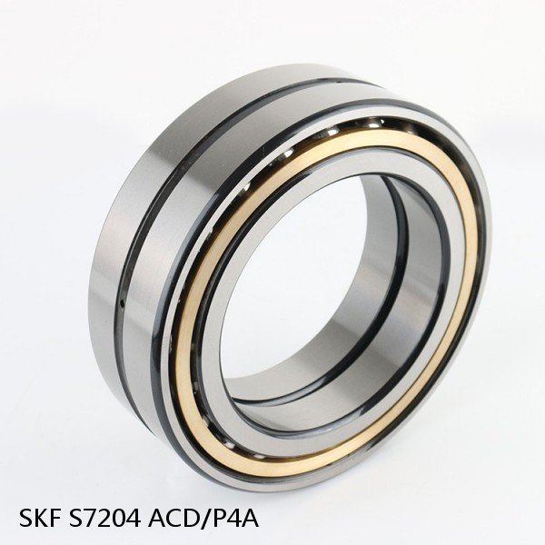 S7204 ACD/P4A SKF High Speed Angular Contact Ball Bearings