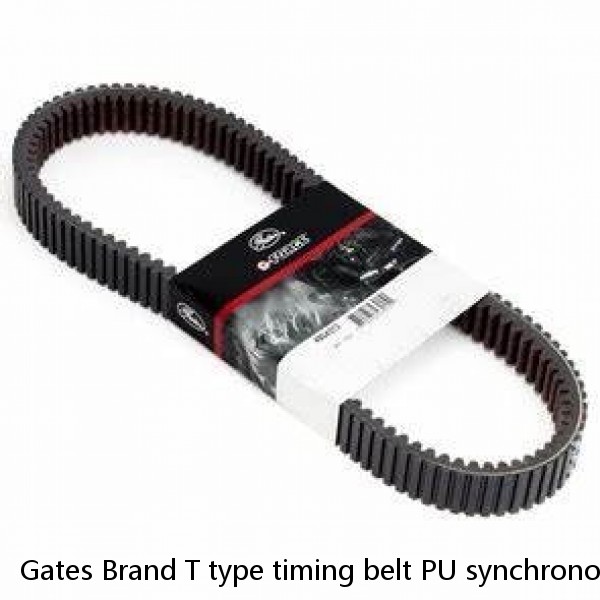 Gates Brand T type timing belt PU synchronous belt gates timing belt