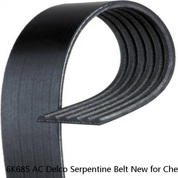 6K685 AC Delco Serpentine Belt New for Chevy Olds Truck F250 F350 Ford F-250 V70