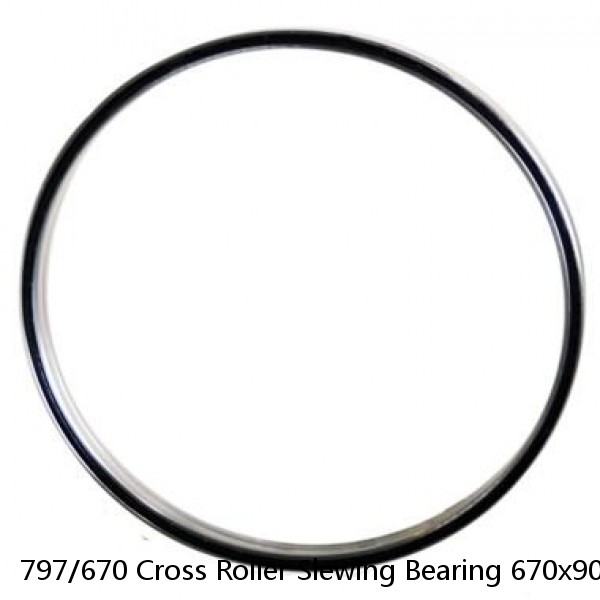 797/670 Cross Roller Slewing Bearing 670x907x82mm