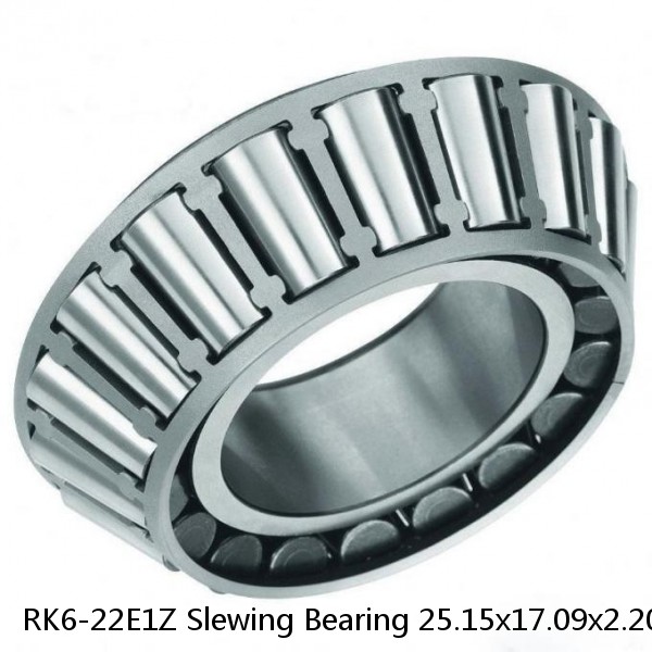 RK6-22E1Z Slewing Bearing 25.15x17.09x2.205 Inch