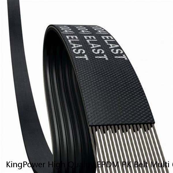 KingPower High Quality EPDM PK Belt Multi 6PK1040 Rubber Belt Manufacturers Transmission Auto Ribbed V Belt