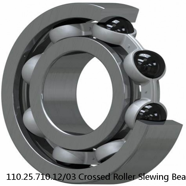 110.25.710.12/03 Crossed Roller Slewing Bearing #1 small image