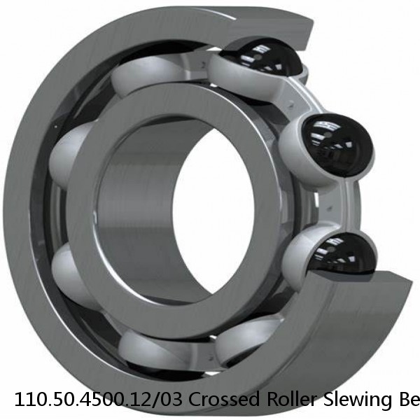 110.50.4500.12/03 Crossed Roller Slewing Bearing #1 small image