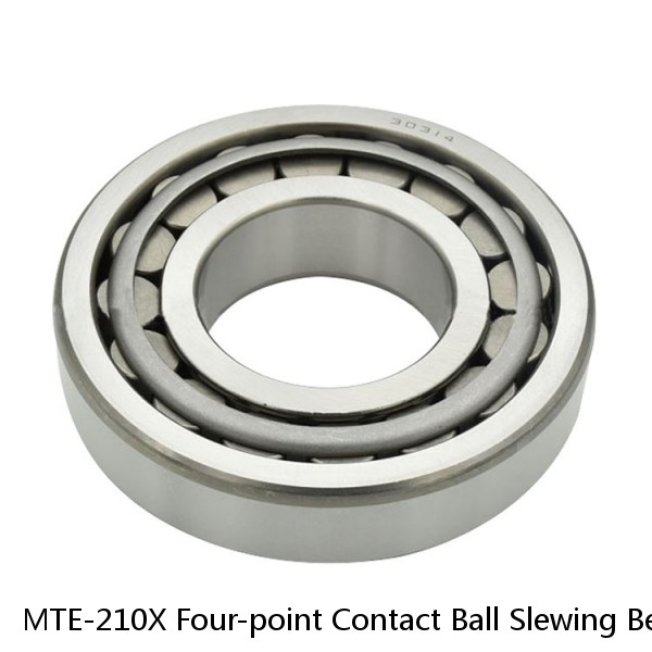 MTE-210X Four-point Contact Ball Slewing Bearing #1 small image