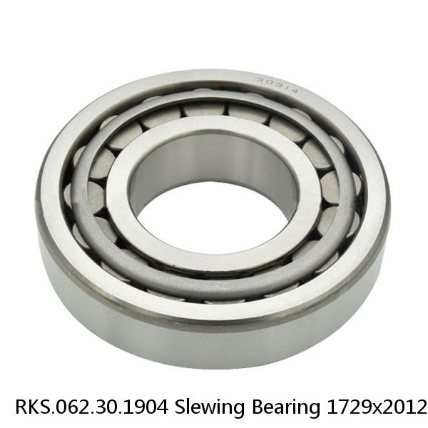 RKS.062.30.1904 Slewing Bearing 1729x2012x68mm