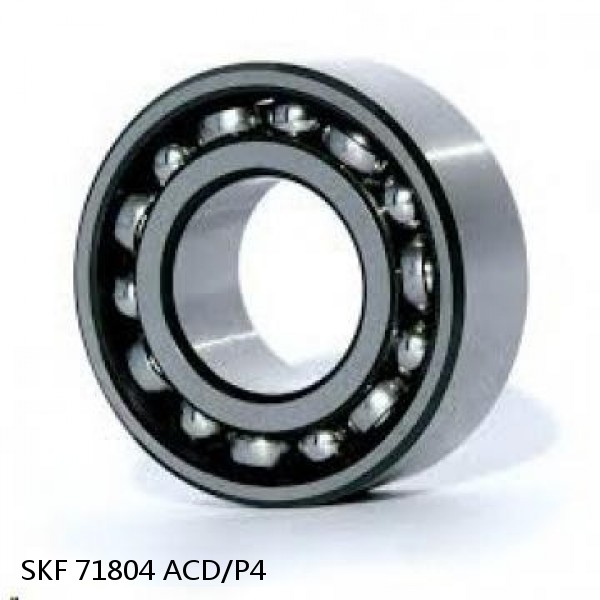 71804 ACD/P4 SKF High Speed Angular Contact Ball Bearings #1 small image