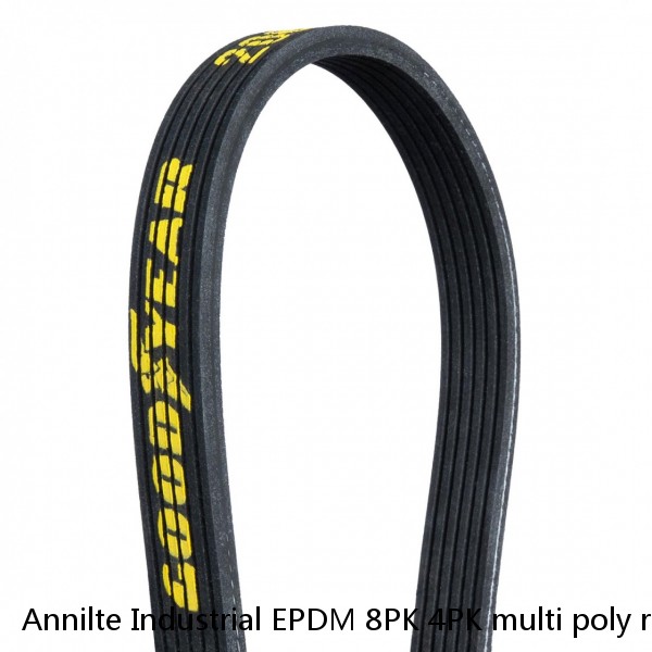 Annilte Industrial EPDM 8PK 4PK multi poly rib 6PK v belt 6pk2390 v-ribbed belt #1 small image