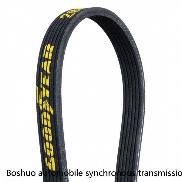 Boshuo automobile synchronous transmission rubber fan winding multi wedge V-belt #1 small image