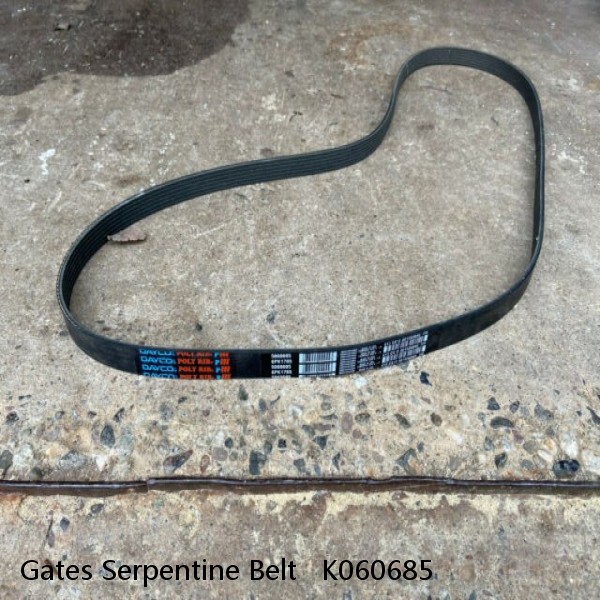 Gates Serpentine Belt   K060685 #1 small image