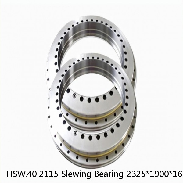 HSW.40.2115 Slewing Bearing 2325*1900*160 Mm #1 small image