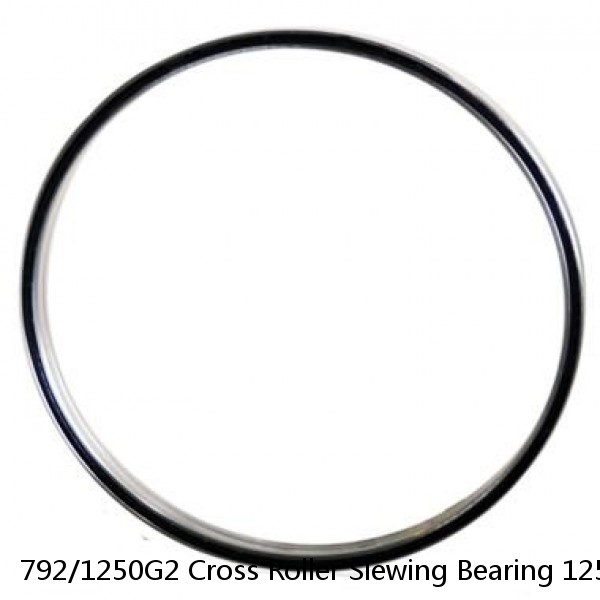 792/1250G2 Cross Roller Slewing Bearing 1250x1700x155mm #1 small image