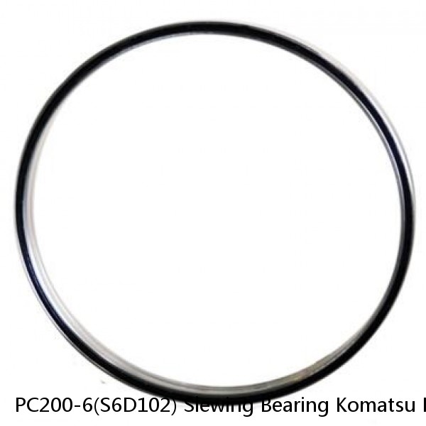 PC200-6(S6D102) Slewing Bearing Komatsu Excavators #1 small image