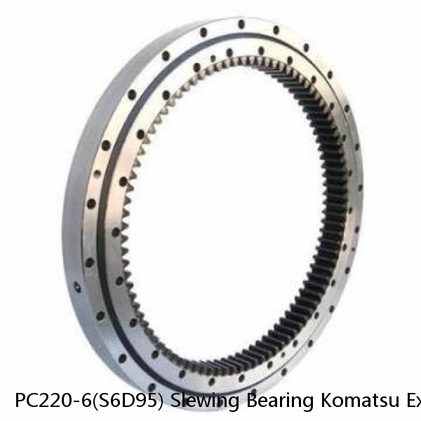 PC220-6(S6D95) Slewing Bearing Komatsu Excavators #1 small image