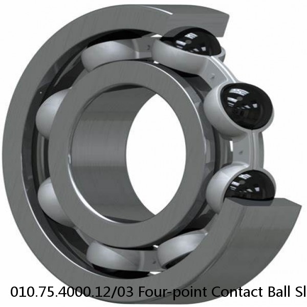 010.75.4000.12/03 Four-point Contact Ball Slewing Bearing #1 image