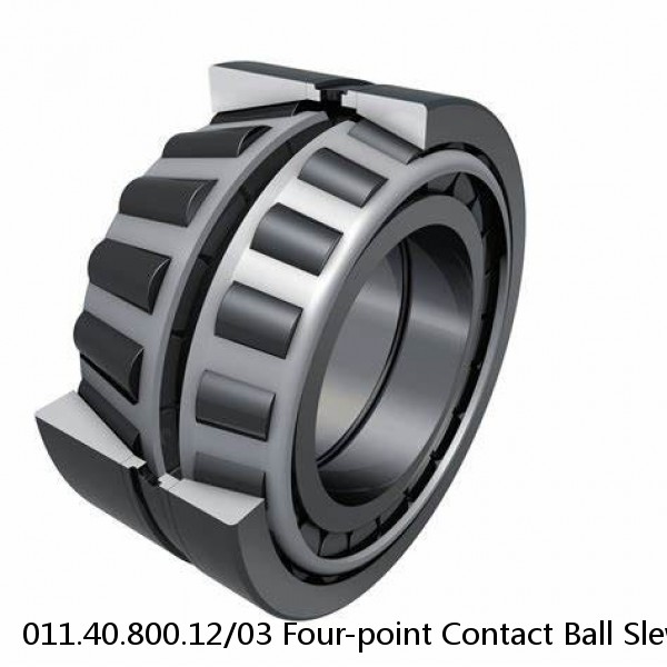 011.40.800.12/03 Four-point Contact Ball Slewing Bearing #1 image