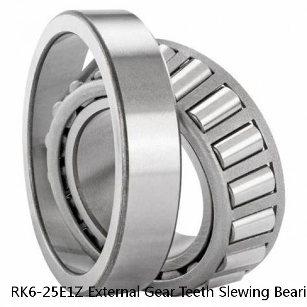 RK6-25E1Z External Gear Teeth Slewing Bearing #1 image