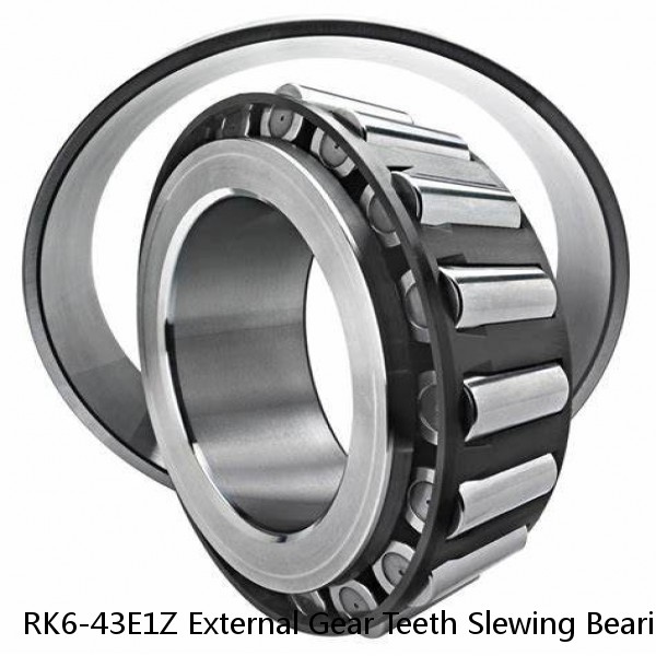 RK6-43E1Z External Gear Teeth Slewing Bearing #1 image