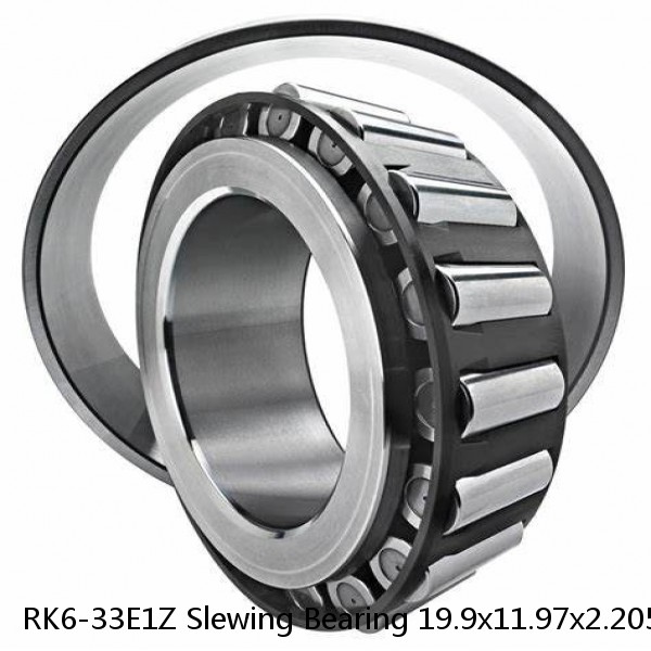 RK6-33E1Z Slewing Bearing 19.9x11.97x2.205 Inch Size #1 image