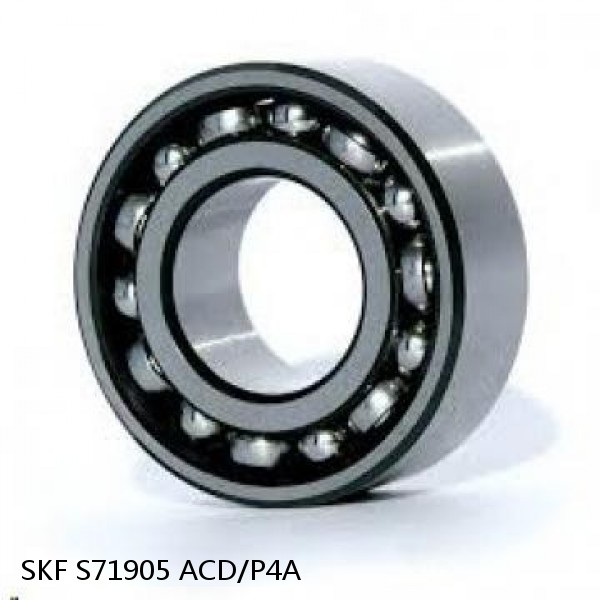 S71905 ACD/P4A SKF High Speed Angular Contact Ball Bearings #1 image