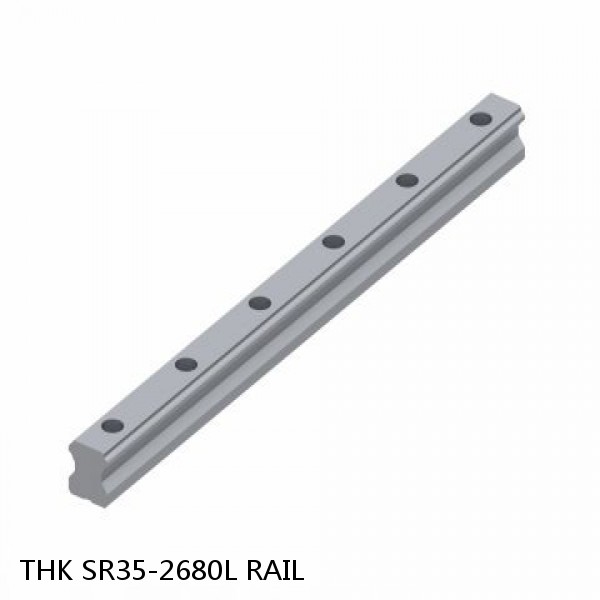 SR35-2680L RAIL THK Linear Bearing,Linear Motion Guides,Radial Type Caged Ball LM Guide (SSR),Radial Rail (SR) for SSR Blocks #1 image