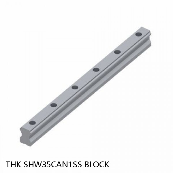 SHW35CAN1SS BLOCK THK Linear Bearing,Linear Motion Guides,Wide, Low Gravity Center Caged Ball LM Guide (SHW),SHW-CA Block #1 image