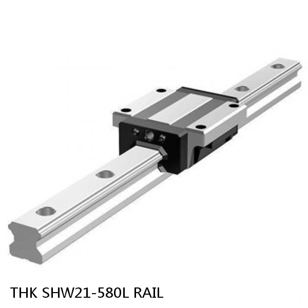 SHW21-580L RAIL THK Linear Bearing,Linear Motion Guides,Wide, Low Gravity Center Caged Ball LM Guide (SHW),Wide Rail (SHW) #1 image