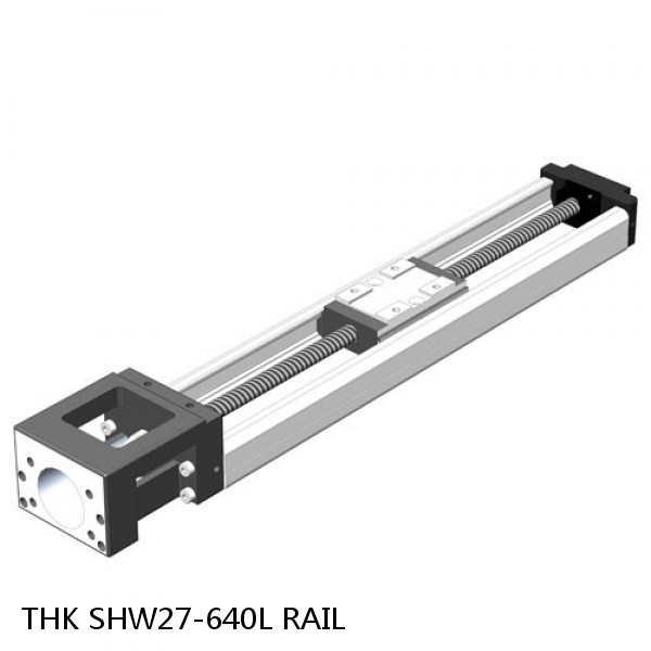 SHW27-640L RAIL THK Linear Bearing,Linear Motion Guides,Wide, Low Gravity Center Caged Ball LM Guide (SHW),Wide Rail (SHW) #1 image