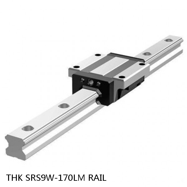 SRS9W-170LM RAIL THK Linear Bearing,Linear Motion Guides,Miniature Caged Ball LM Guide (SRS),Miniature Rail (SRS-W) #1 image