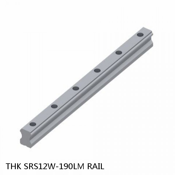 SRS12W-190LM RAIL THK Linear Bearing,Linear Motion Guides,Miniature Caged Ball LM Guide (SRS),Miniature Rail (SRS-W) #1 image