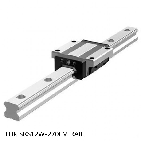 SRS12W-270LM RAIL THK Linear Bearing,Linear Motion Guides,Miniature Caged Ball LM Guide (SRS),Miniature Rail (SRS-W) #1 image