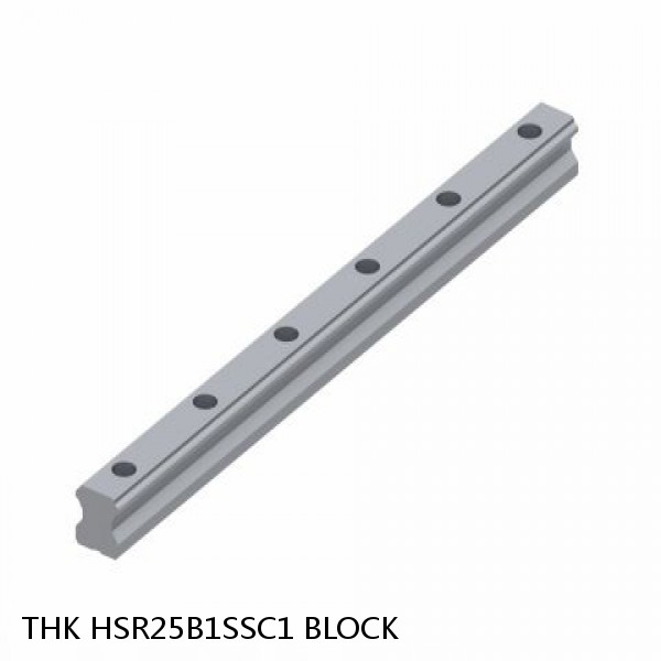 HSR25B1SSC1 BLOCK THK Linear Bearing,Linear Motion Guides,Global Standard LM Guide (HSR),HSR-B Block #1 image