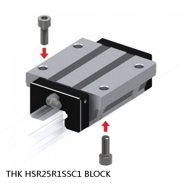 HSR25R1SSC1 BLOCK THK Linear Bearing,Linear Motion Guides,Global Standard LM Guide (HSR),HSR-R Block #1 image