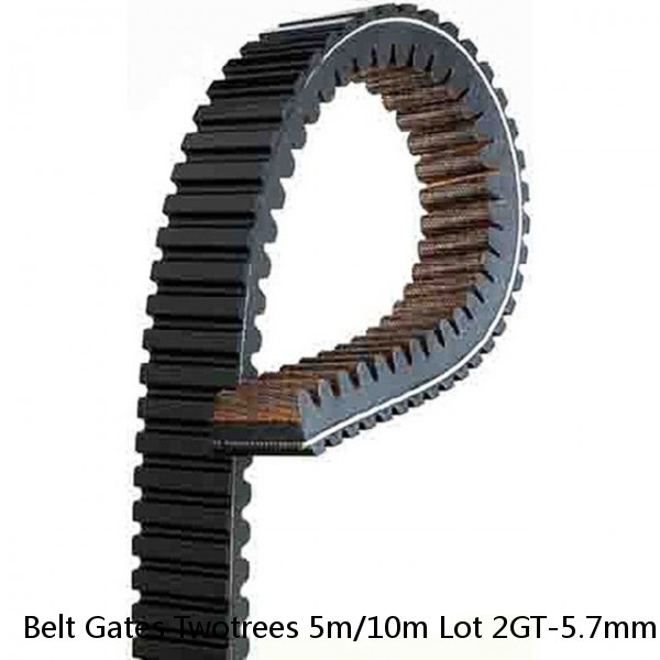 Belt Gates Twotrees 5m/10m Lot 2GT-5.7mm Open Timing Transmission Belt Gates Rubber Timing Belt For 3D Printer Wholesale #1 image