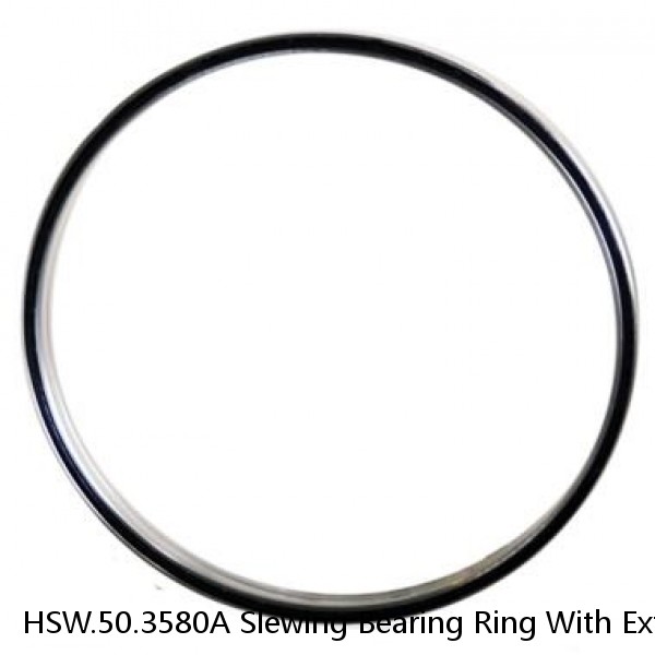 HSW.50.3580A Slewing Bearing Ring With External Gear #1 image